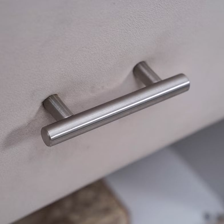 Velvet Single Drawer Night Stand