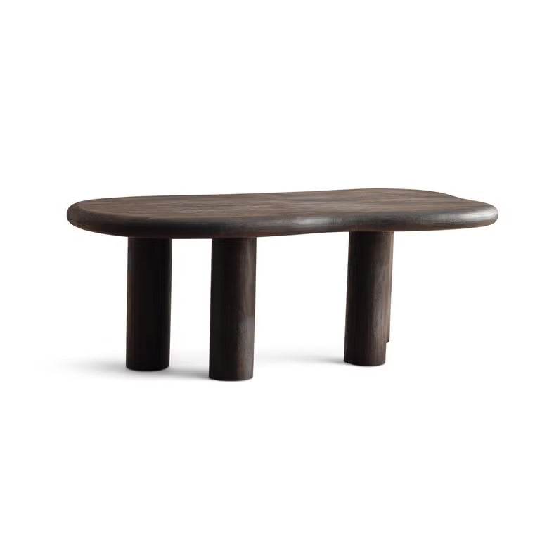 6 Seater Wooden Dining Table – Brown