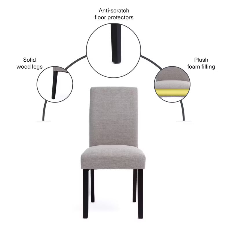 1+6 Seater Dining Set with Elke Chairs Package