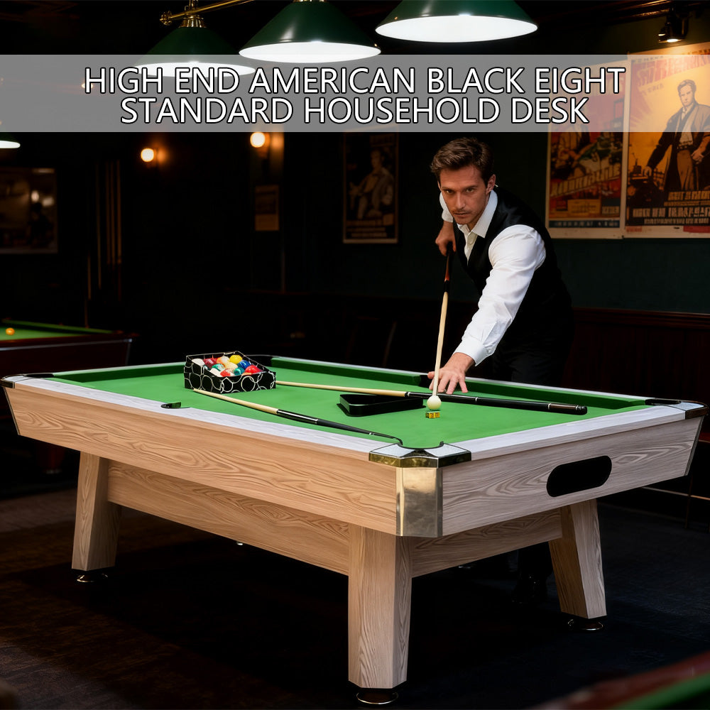 Billiard Table 8FT Indoor 3 in 1 Multi Functional Billard Pool Table Solid Wood Marble Slate Snooker High Quality Billiard Tables