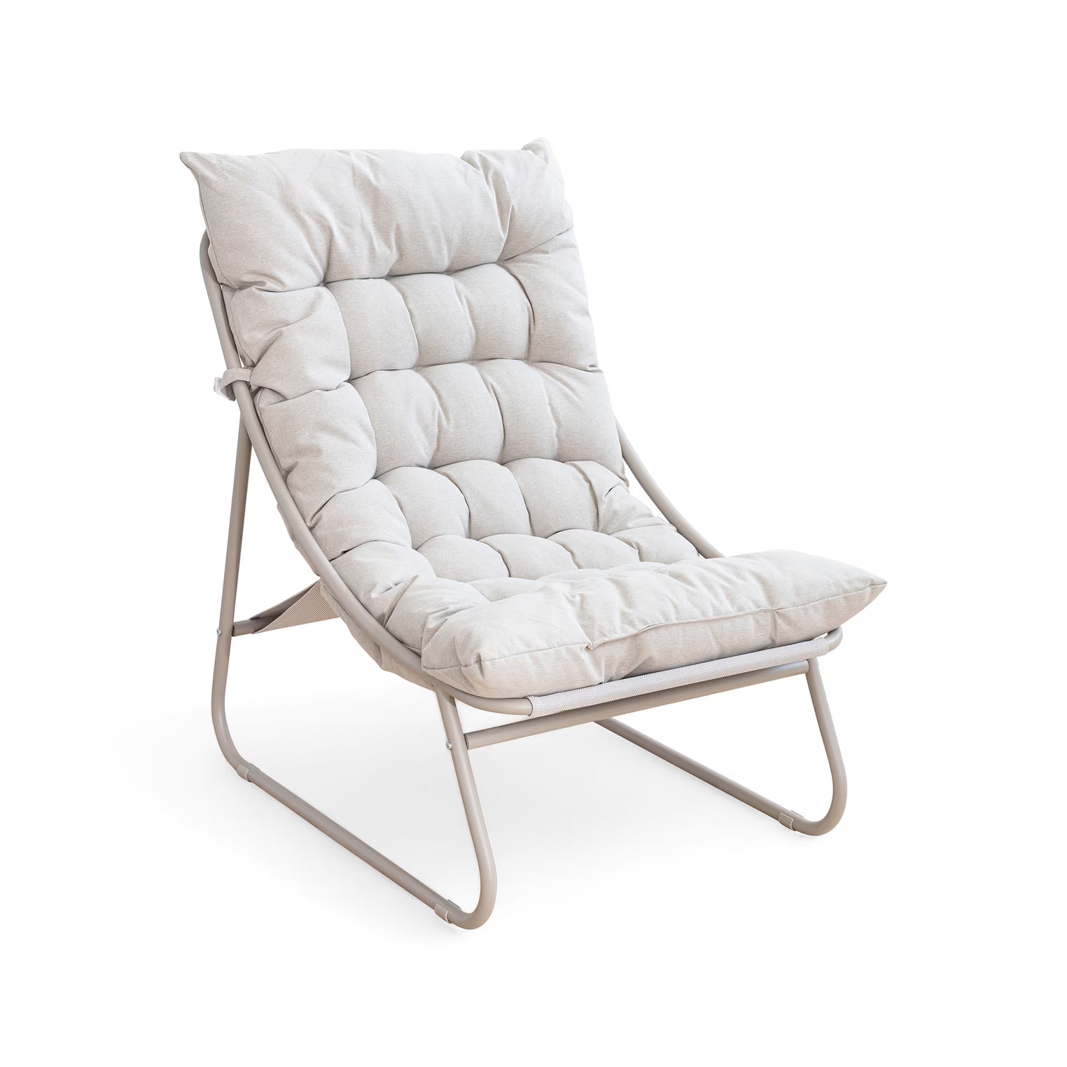 Outdoor Sofa Set (2+1+1+Coffee Table) – Cream