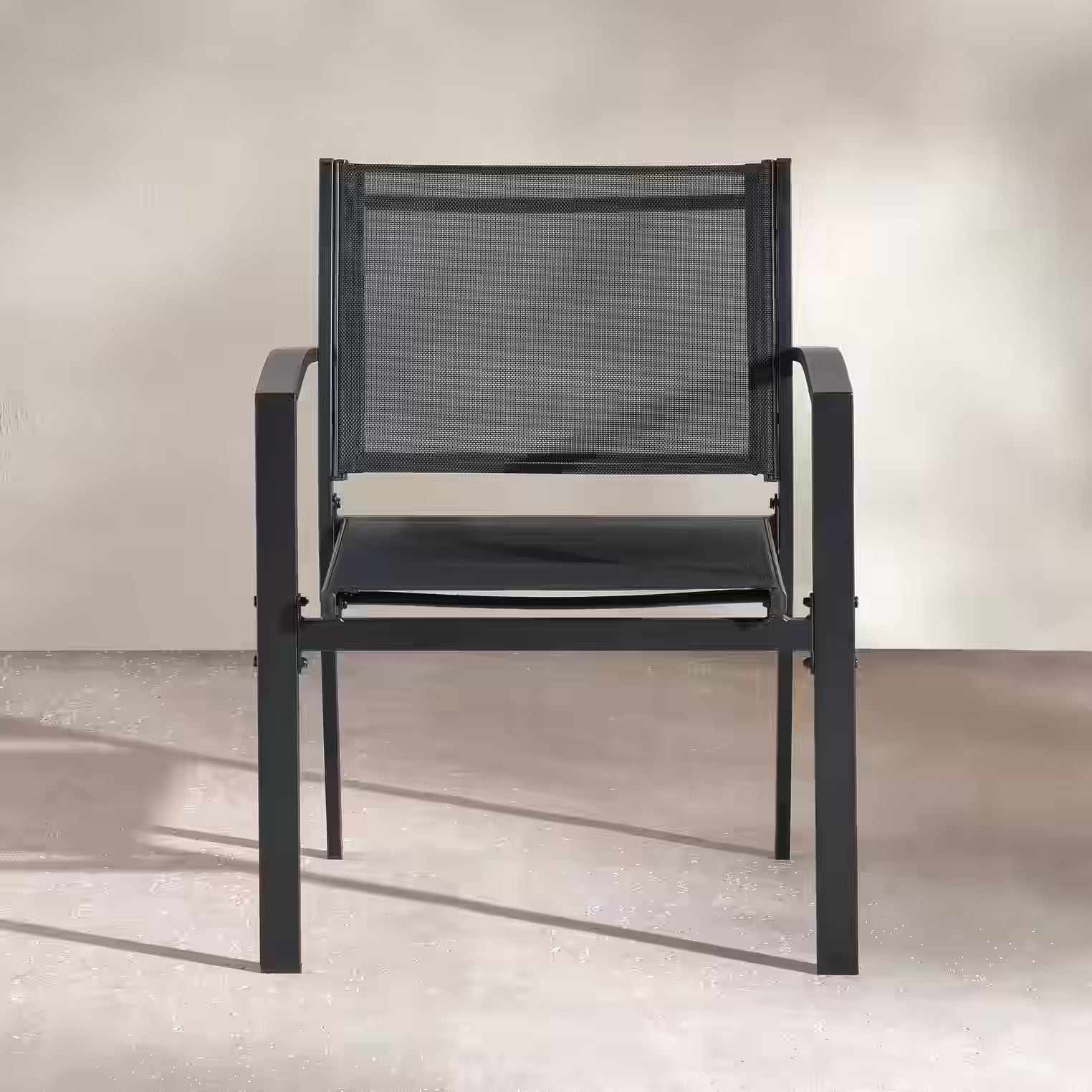 Outdoor Sofa Set (2+1+1+Coffee Table) – Black