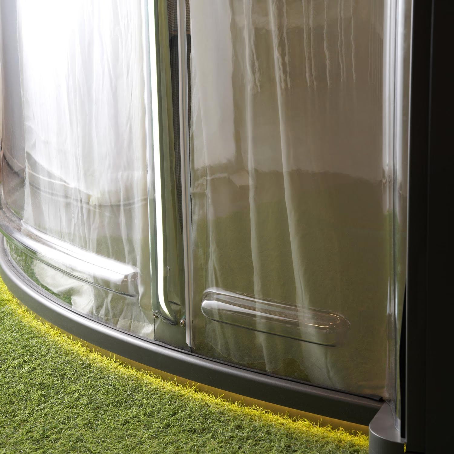 Sunroom – 3.5m Diameter × 280cm Height (Transparent Light Grey)