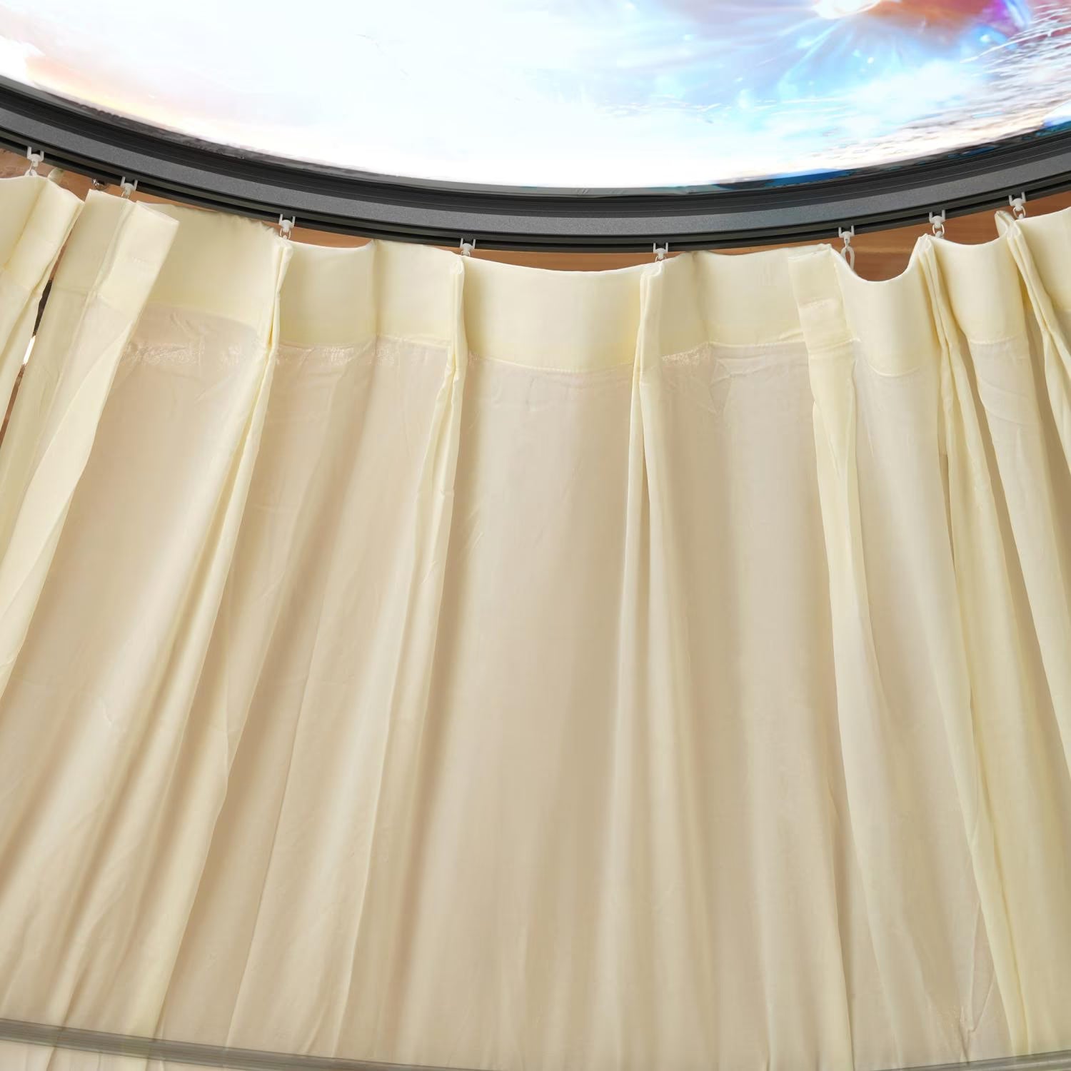 Sunroom – 3.5m Diameter × 280cm Height (Transparent Light Grey)
