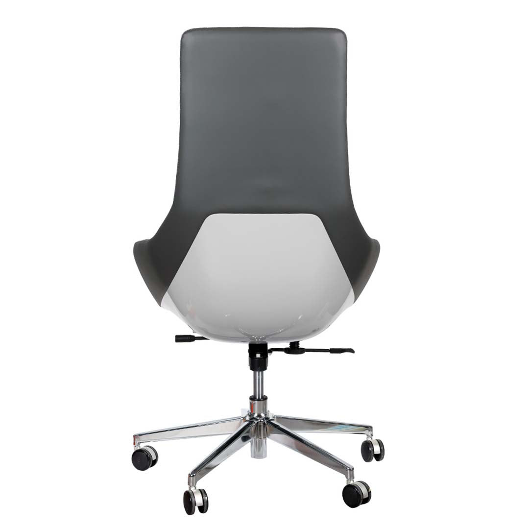 PU leather Office Chair, High Back Office Chair With Height Adjustable-GCC Home Center