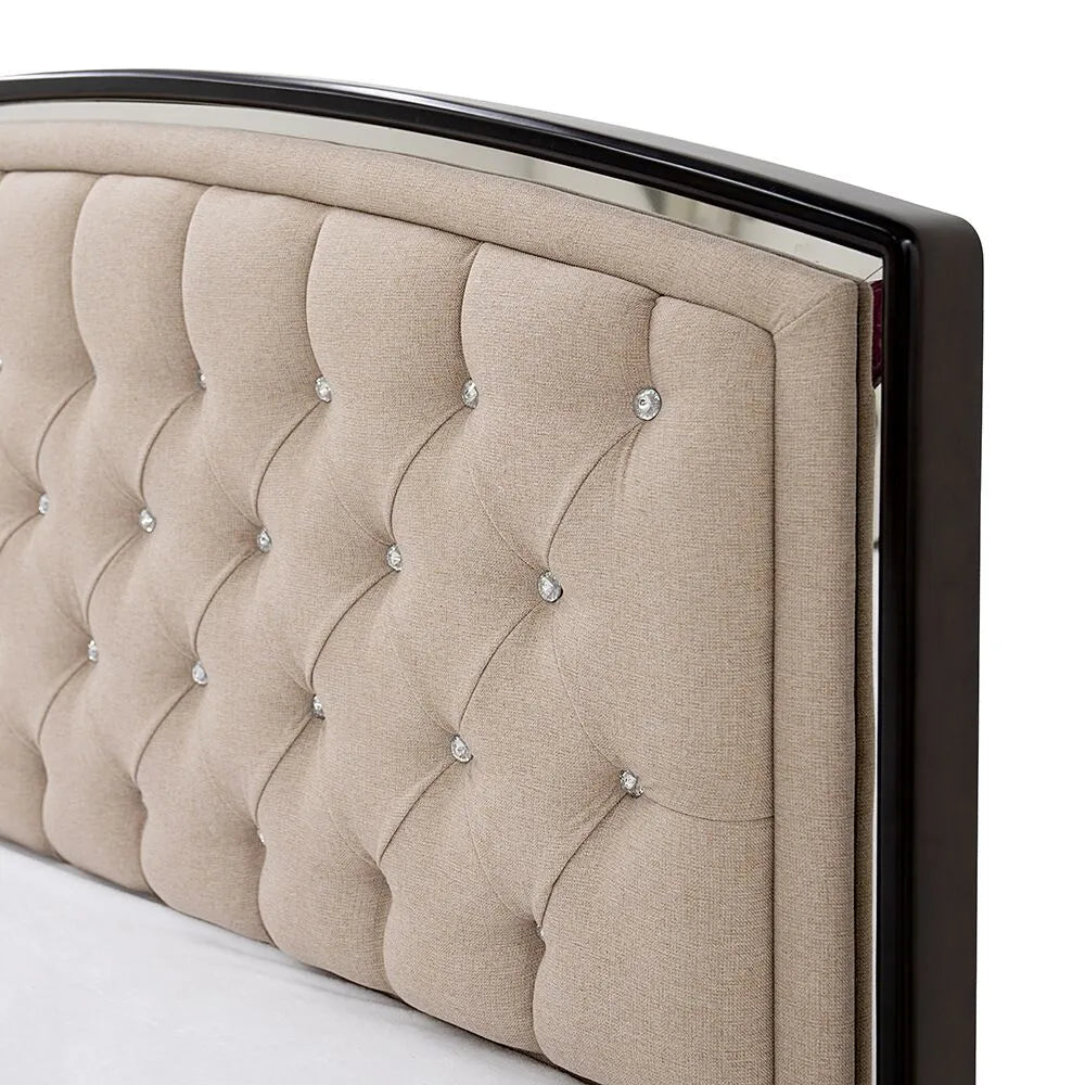 Elegant Sturdy wood Bed