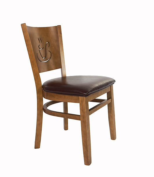 Jilphar Furniture Coffee Designed Wooden Dining Chair JP1006-GCC Home Center