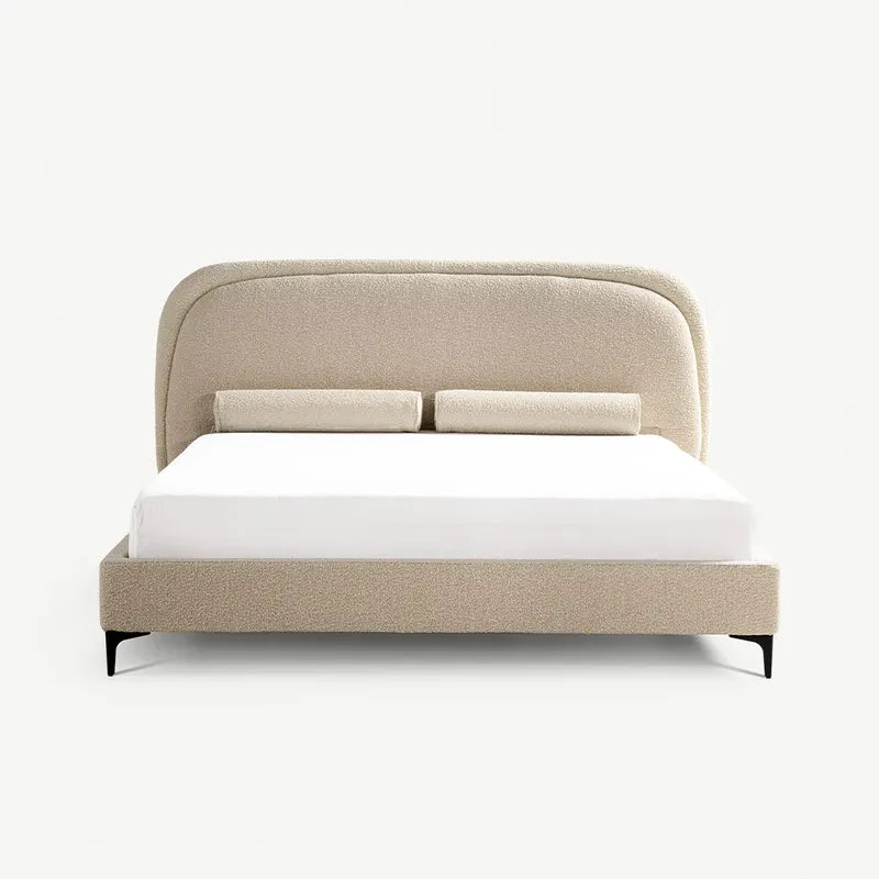 Queen Bed 160x200cm – Ivory