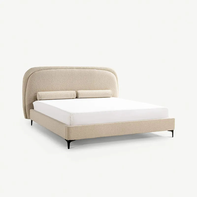 Queen Bed 160x200cm – Ivory