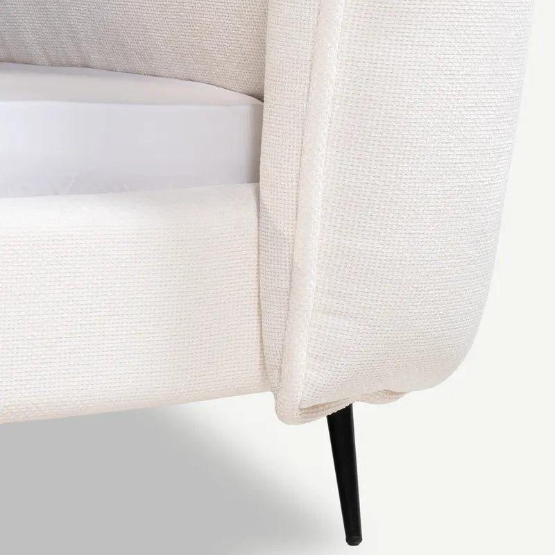 King Bed 180x200cm – Ivory