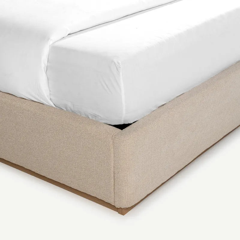 King Bed 180x200cm - Natural