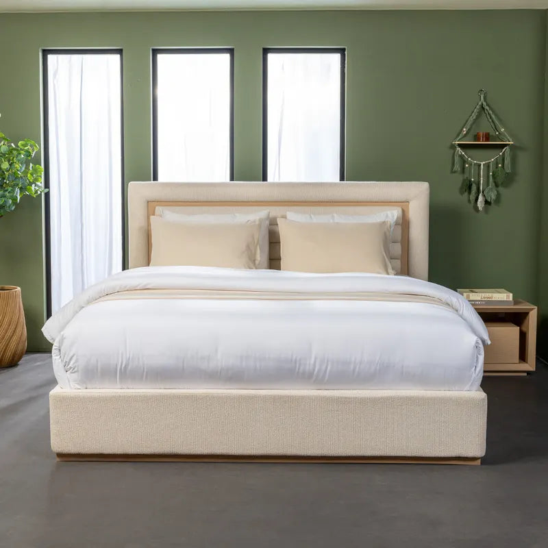 King Bed 180x200cm - Natural