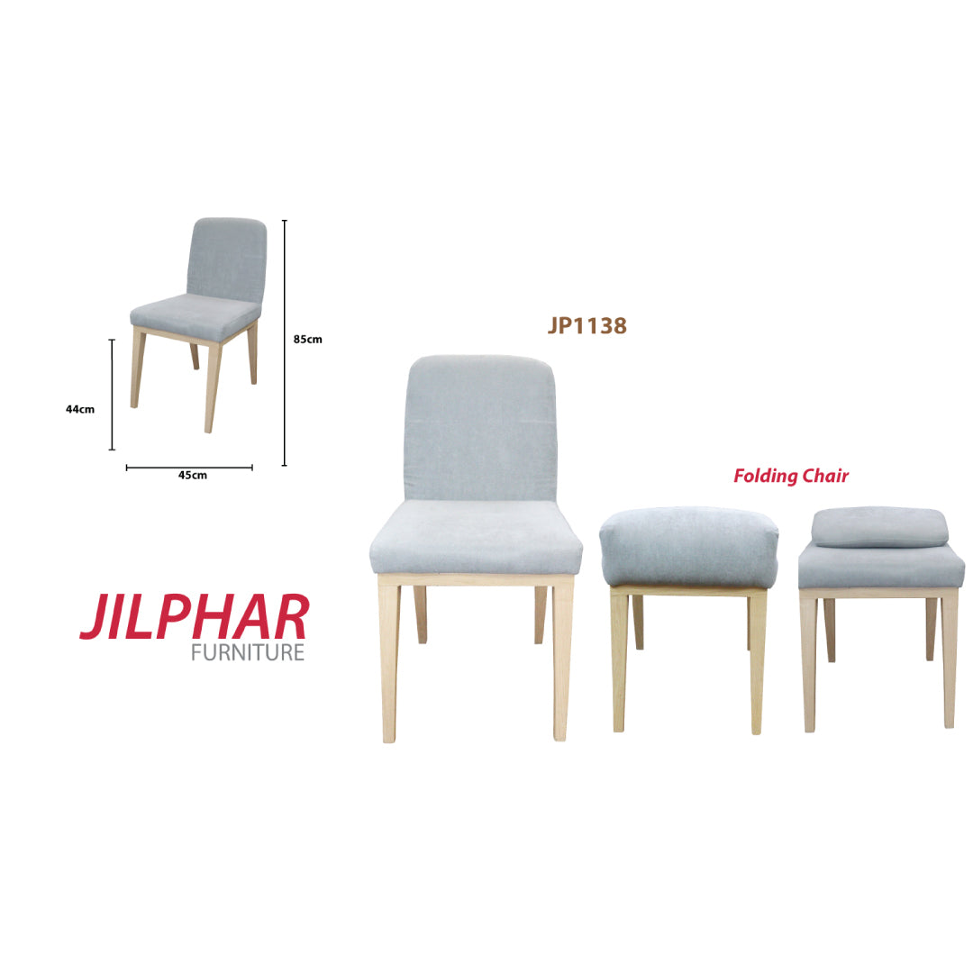 Jilphar Furniture Dining Chair with Foldable Backrest JP1138-GCC Home Center