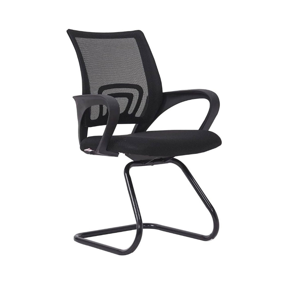 Mesh Modern Ergonomic Executive Visitor Chair - Black-GCC Home Center
