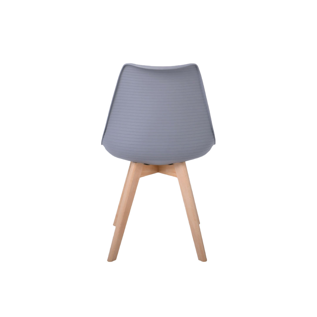 Jilphar Furniture Armless Dining Chair with Wooden Legs JP1154-GCC Home Center