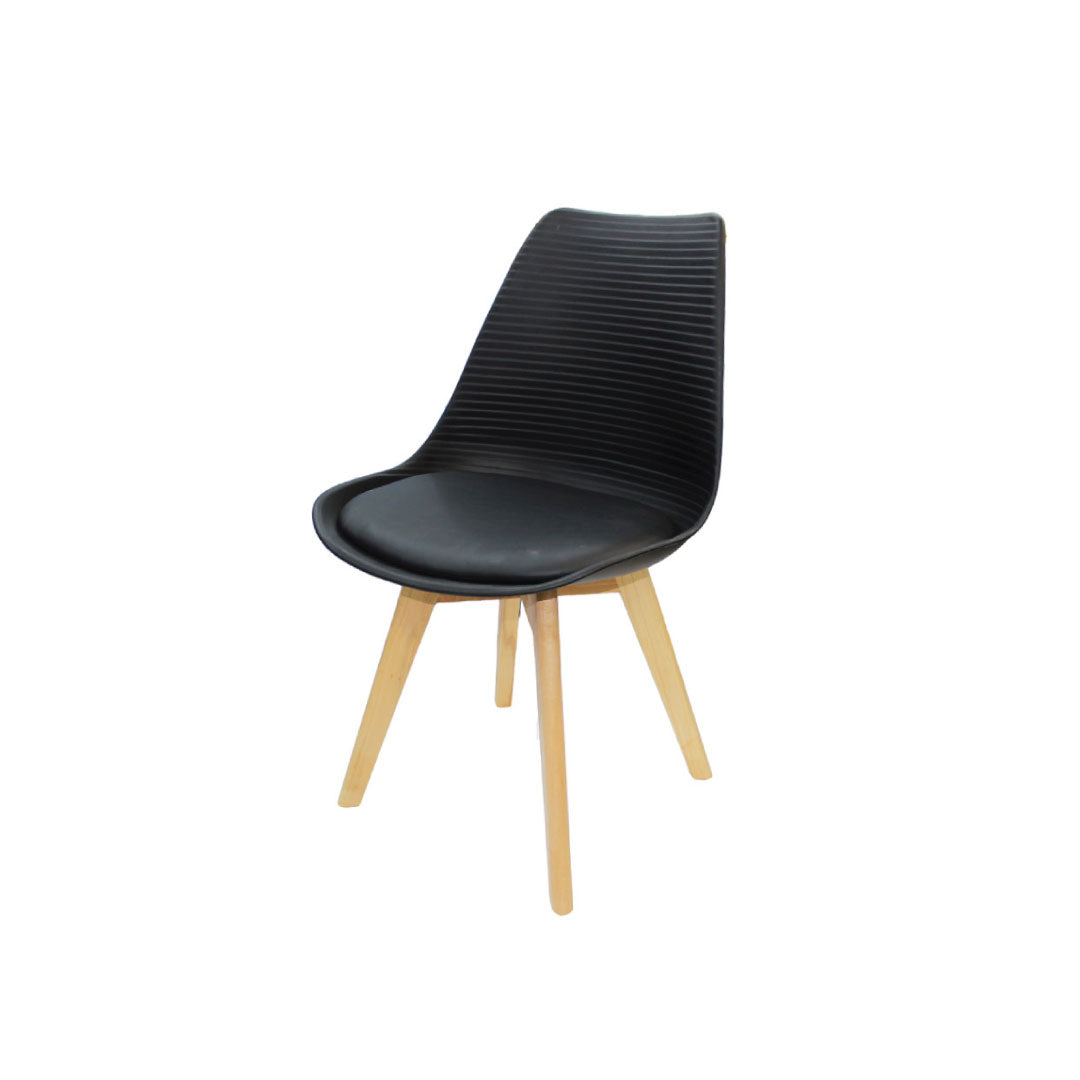 Jilphar Furniture Armless Dining Chair with Wooden Legs JP1154-GCC Home Center