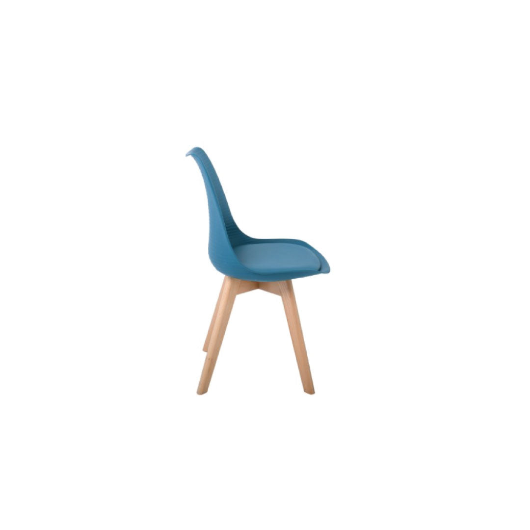 Jilphar Furniture Armless Dining Chair with Wooden Legs JP1154-GCC Home Center
