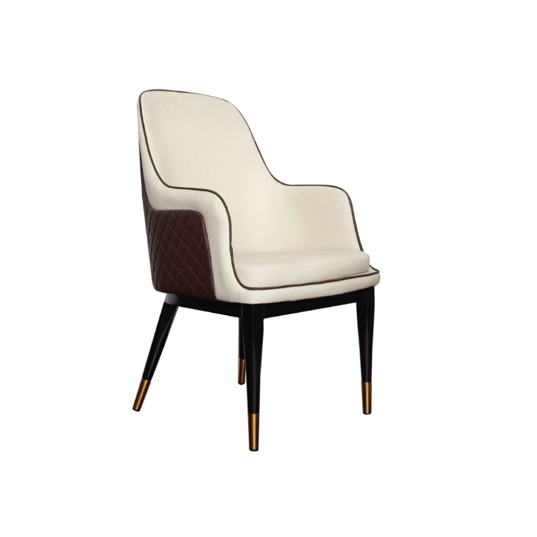 Jilphar Furniture High Back Leather Dining Chair JP1178A-GCC Home Center