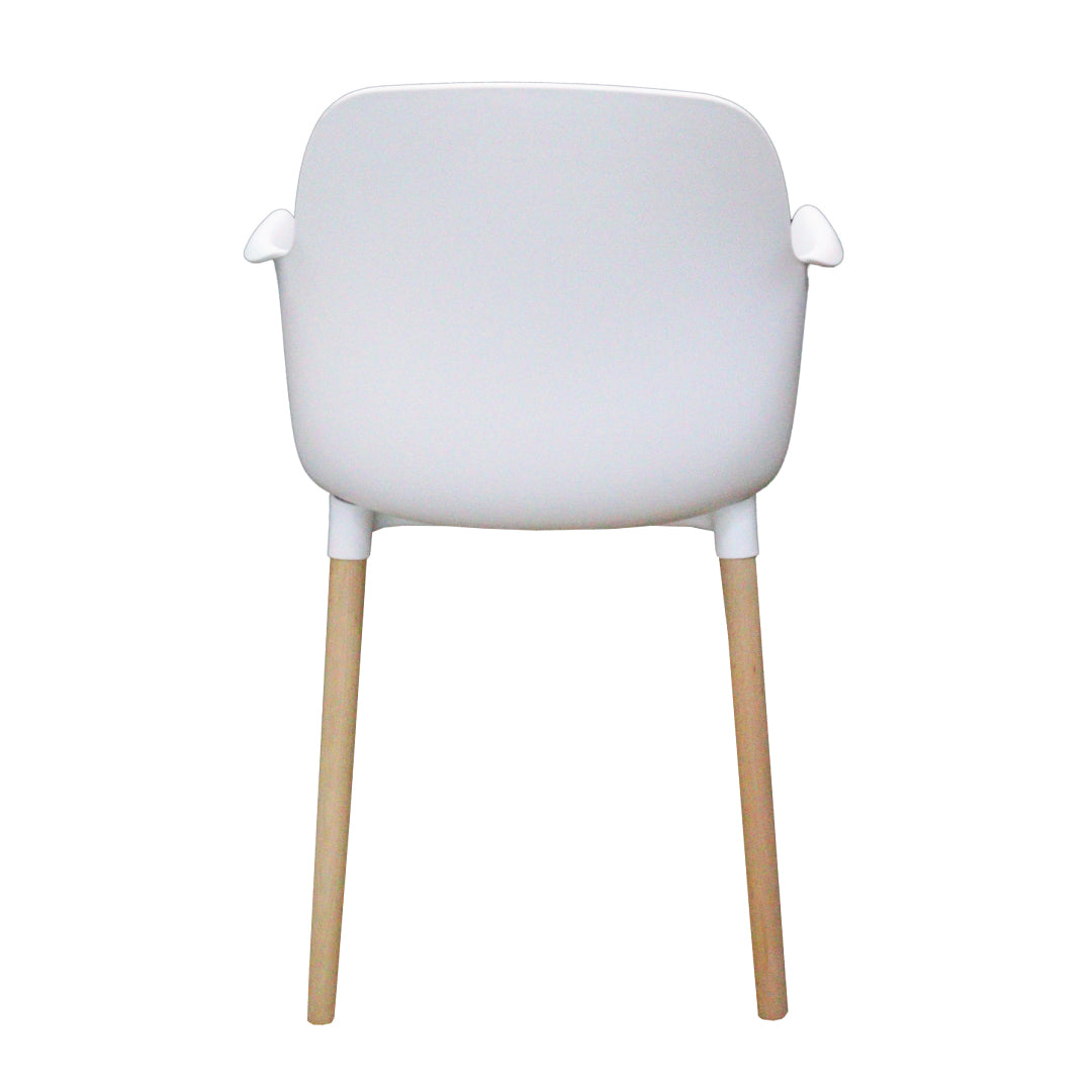 Jilphar Furniture Dining Chair with Wooden Leg- Black JP1267-GCC Home Center