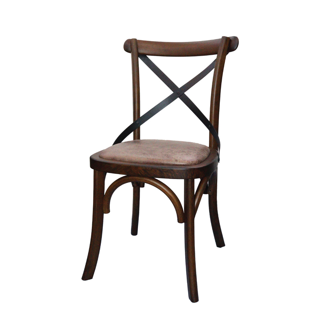 Jilphar Furniture Classical Modern Dining Chair Antique Brush Oak JP1282-GCC Home Center