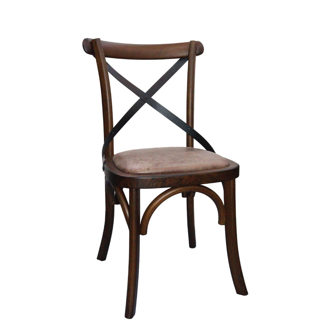 Jilphar Furniture Classical Modern Dining Chair Antique Brush Oak JP1282-GCC Home Center