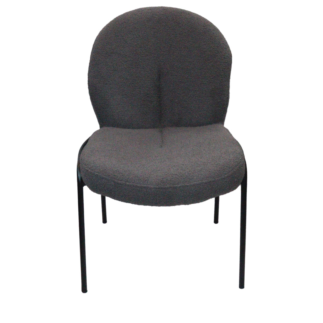 Jilphar Furniture Armless Velvet Fabric Dining Chair JP1297-GCC Home Center