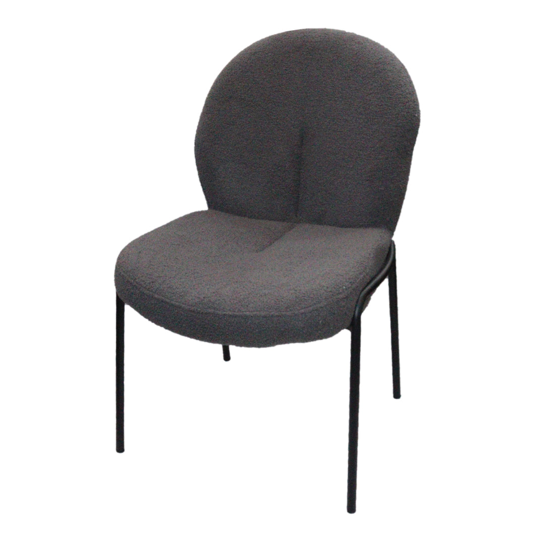Jilphar Furniture Armless Velvet Fabric Dining Chair JP1297-GCC Home Center