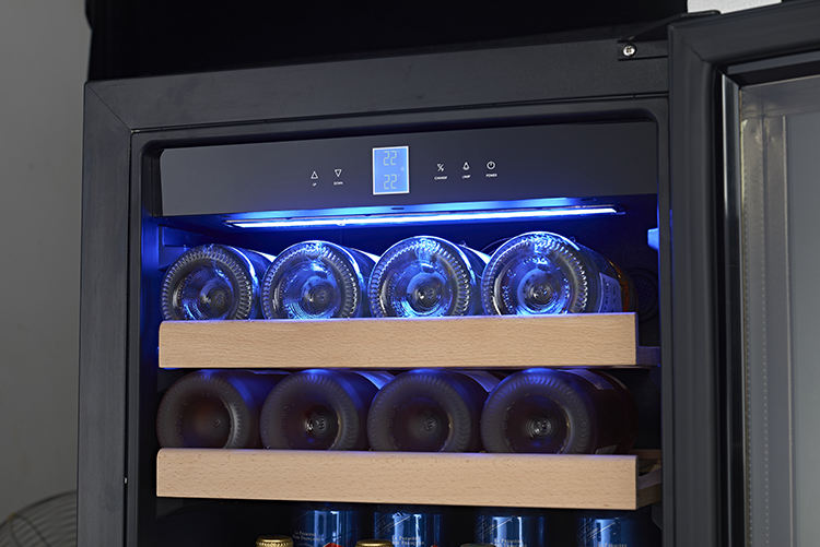 150L Constant Temperature Wine Cabinet,Beverage Cooler,Embedded or Standalone Household Refrigerators,0-22℃ Wine Cellar
