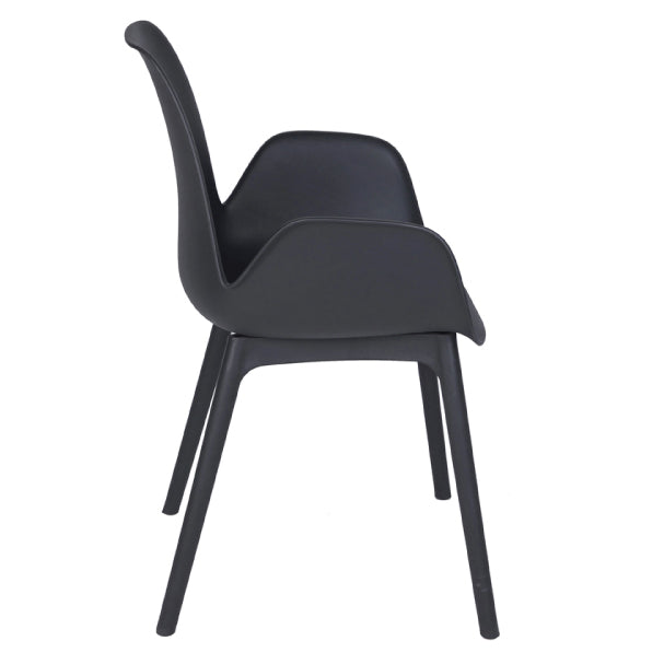 Jilphar Furniture Classical Polypropylene (PP) Dining Chair JP1304-GCC Home Center