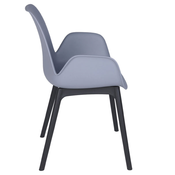 Jilphar Furniture Classical Polypropylene (PP) Dining Chair JP1304-GCC Home Center