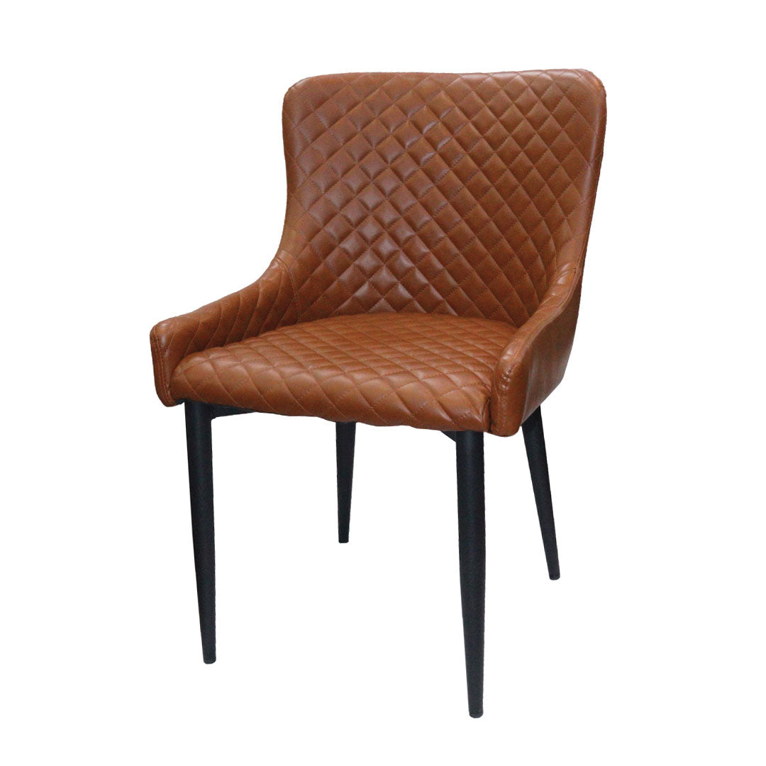 Jilphar Furniture Modern Leather Dining Chair JP1306B-GCC Home Center