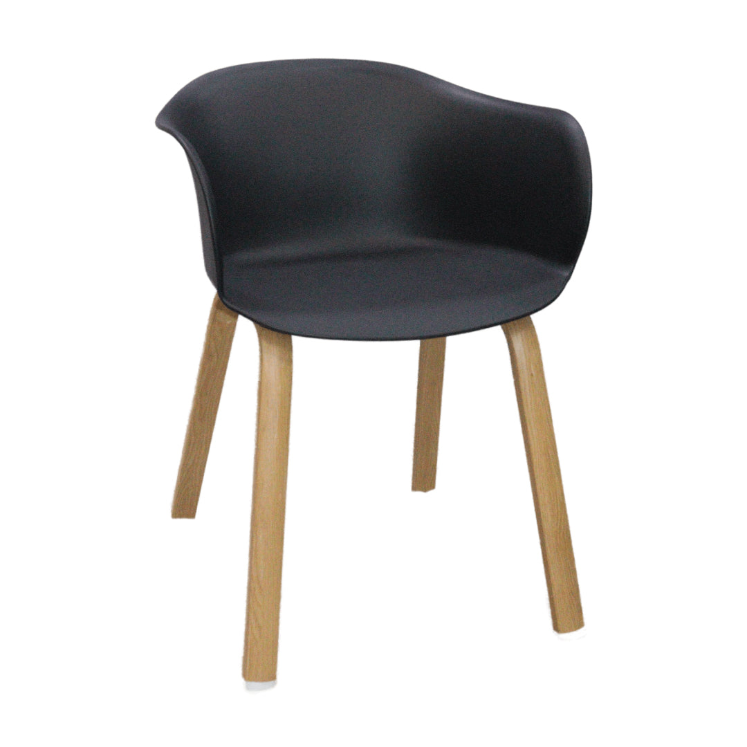 Jilphar Furniture Fiber Plastic Dining Chair with Metal Legs JP1324-GCC Home Center