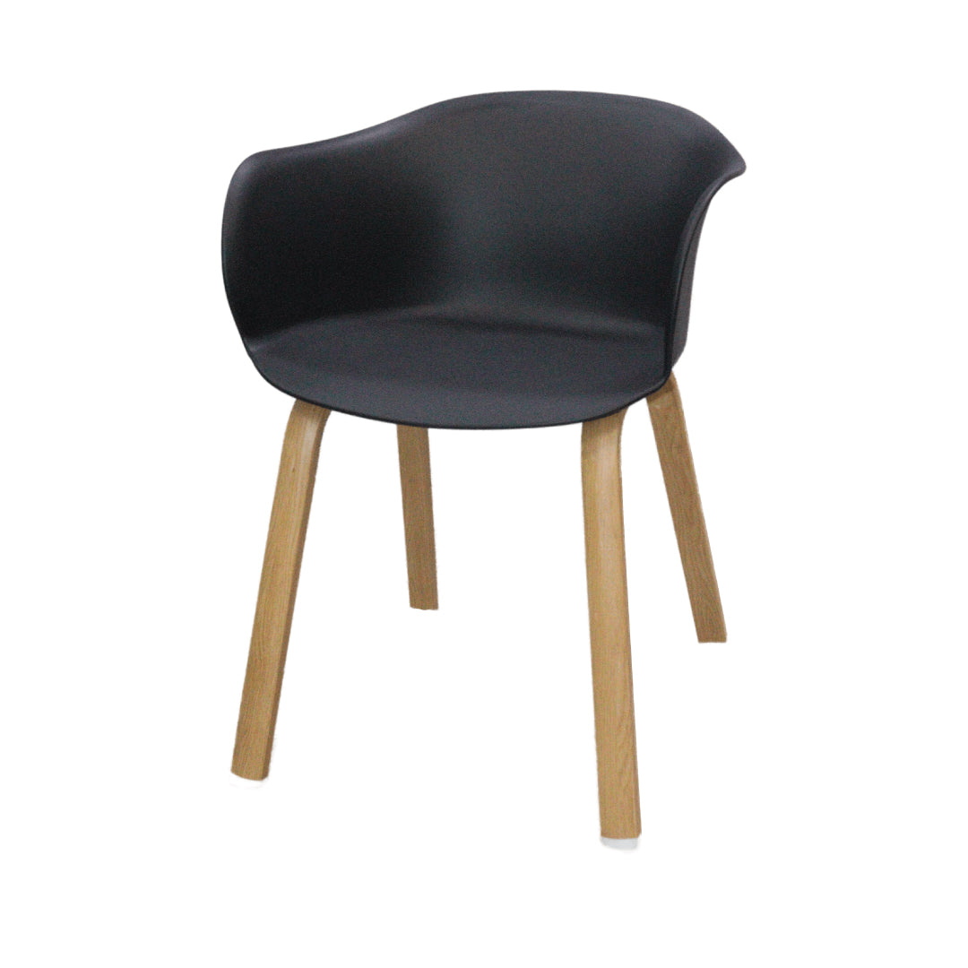 Jilphar Furniture Fiber Plastic Dining Chair with Metal Legs JP1324-GCC Home Center