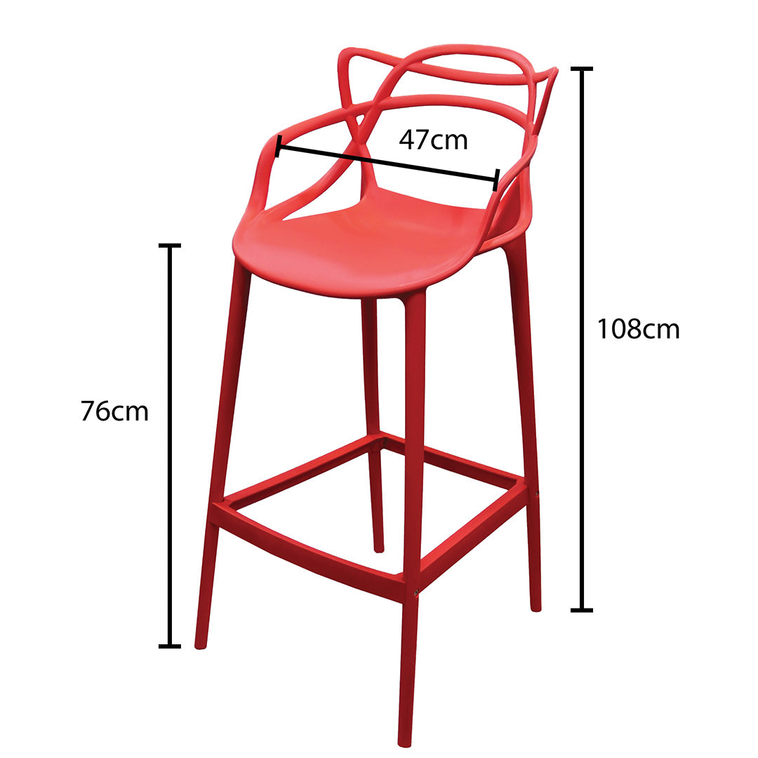 Jilphar Furniture Half Molded High Bar Chair JP1326-GCC Home Center