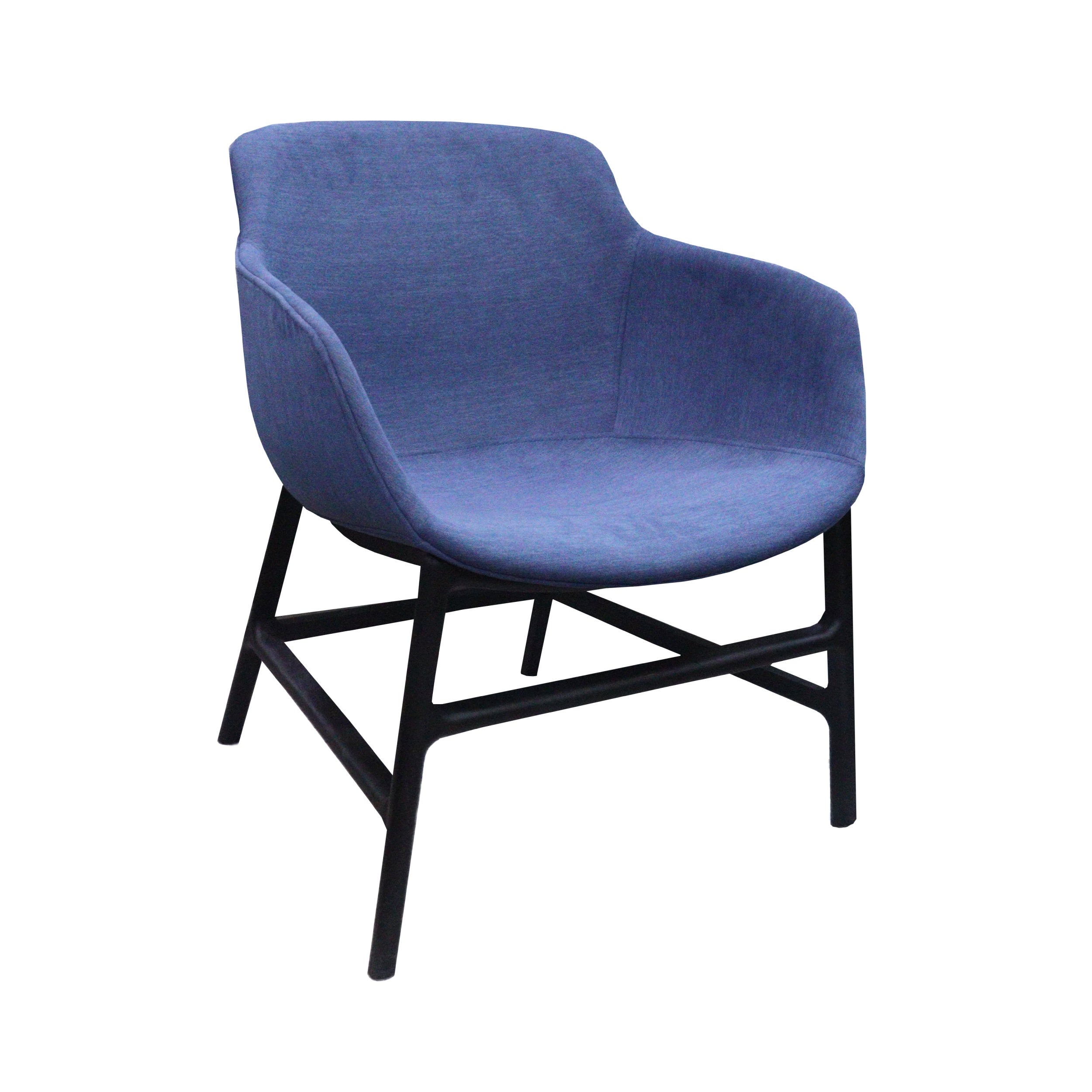 Jilphar Furniture Fabric Dining Chair with Powder Coated Metal Legs JP1347-GCC Home Center