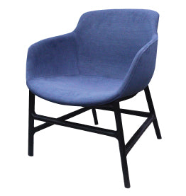 Jilphar Furniture Fabric Dining Chair with Powder Coated Metal Legs JP1347-GCC Home Center