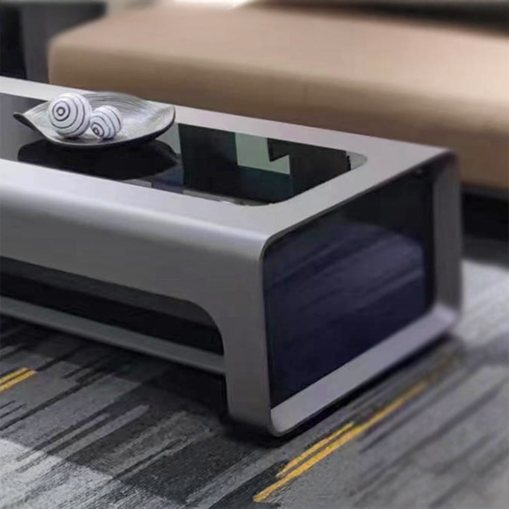 Modern Coffee Table For Living Room, Home Office - Grey-GCC Home Center