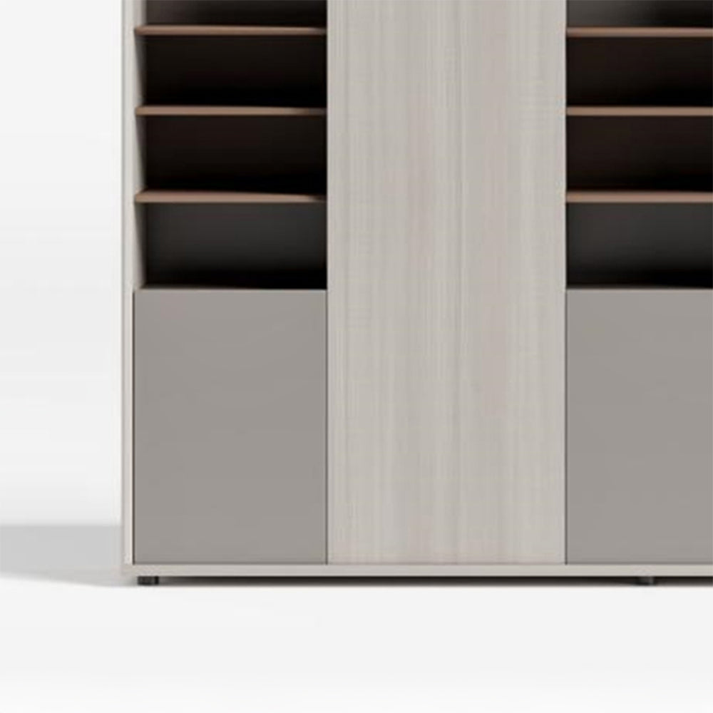 Office Cabinet, HDF Cabinet For Storage And Organization - White Oak-GCC Home Center