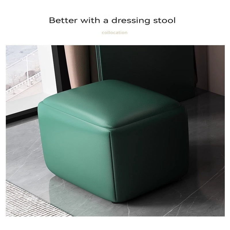 COOLBABY Dressing table small simple modern light luxury makeup table with mirror Italian network red bedroom furniture ins dressing table-GCC Home Center