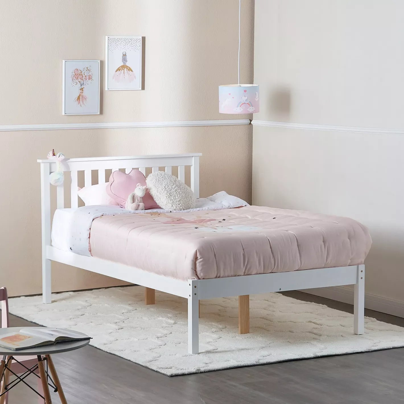 Single Bed For Child's Modern Bedroom - 120x200 cm-GCC Home Center
