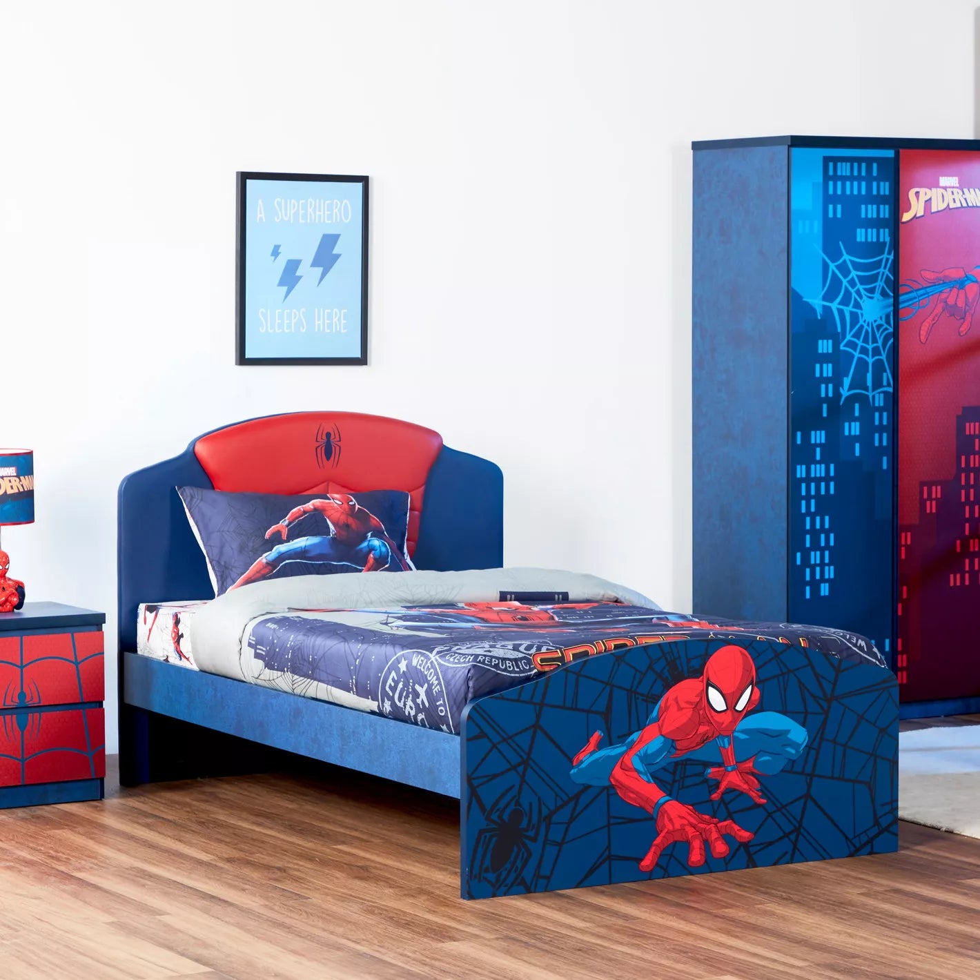 Disney Spider-Man Single Bed - 120x200 cm-GCC Home Center