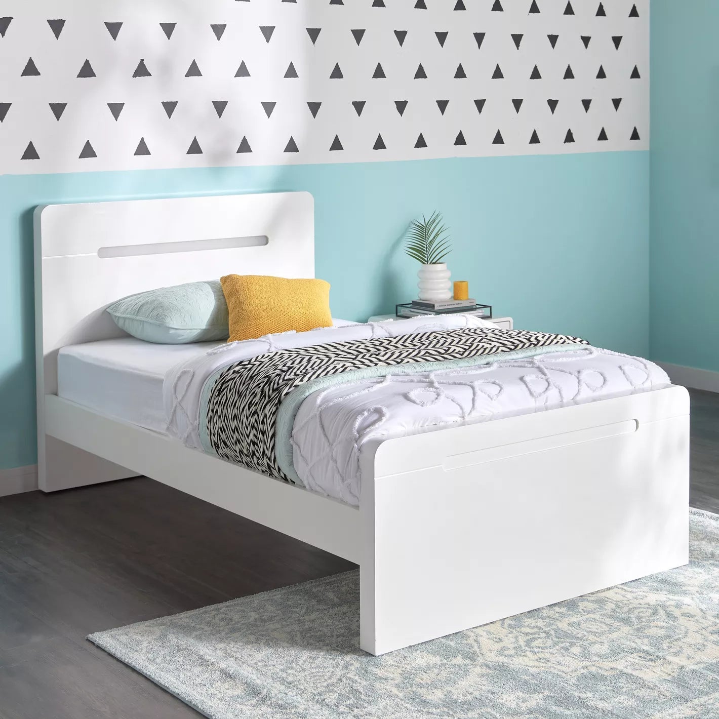 Single Bed Designed For Both Boys And Girls - 120x200 cm-GCC Home Center