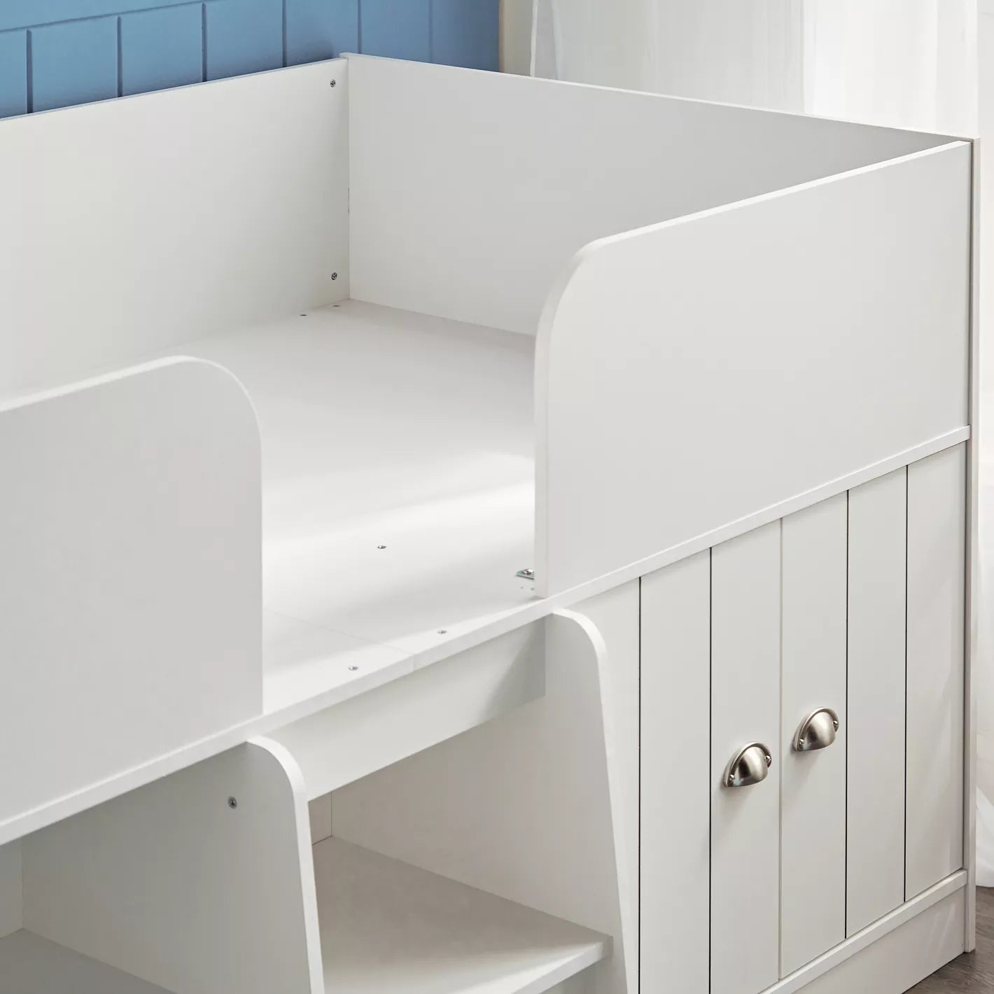 Kirby Cabin Bed with 2 Doors - 90x190 cm-GCC Home Center