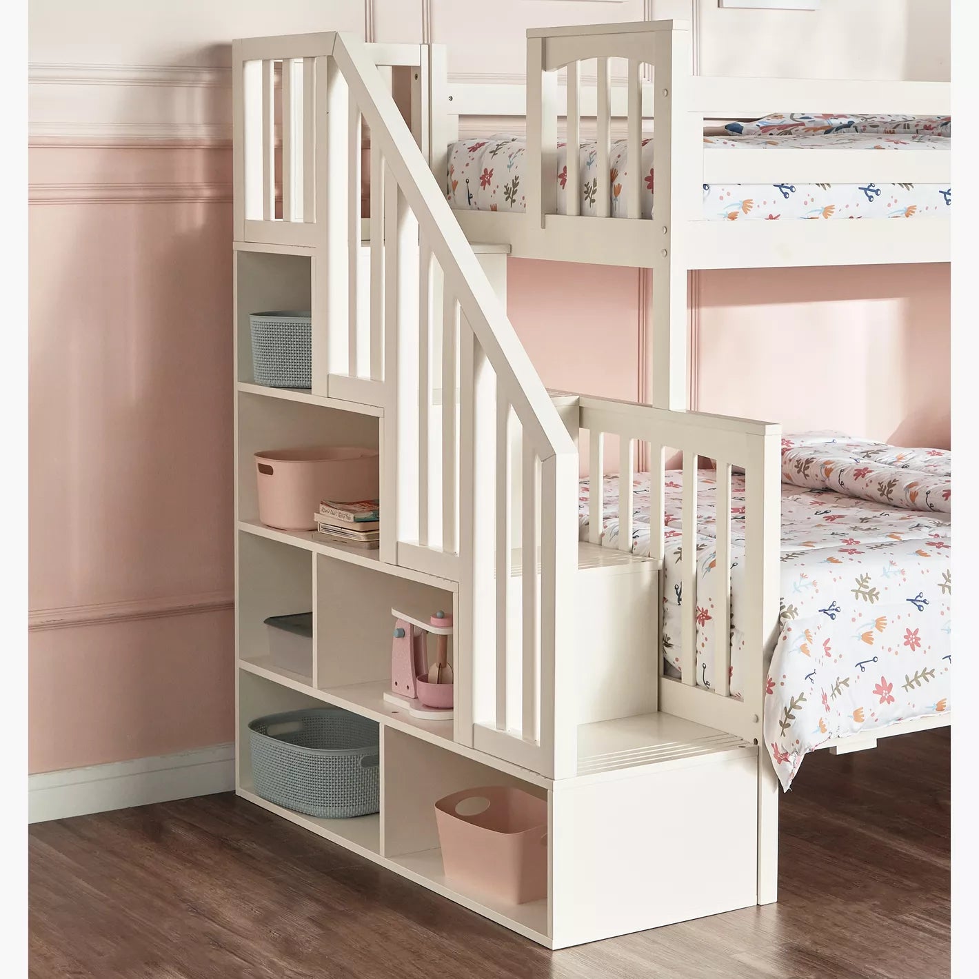 Perry's Trio Bunk Bed - 120x200 cm and 90x200 cm-GCC Home Center