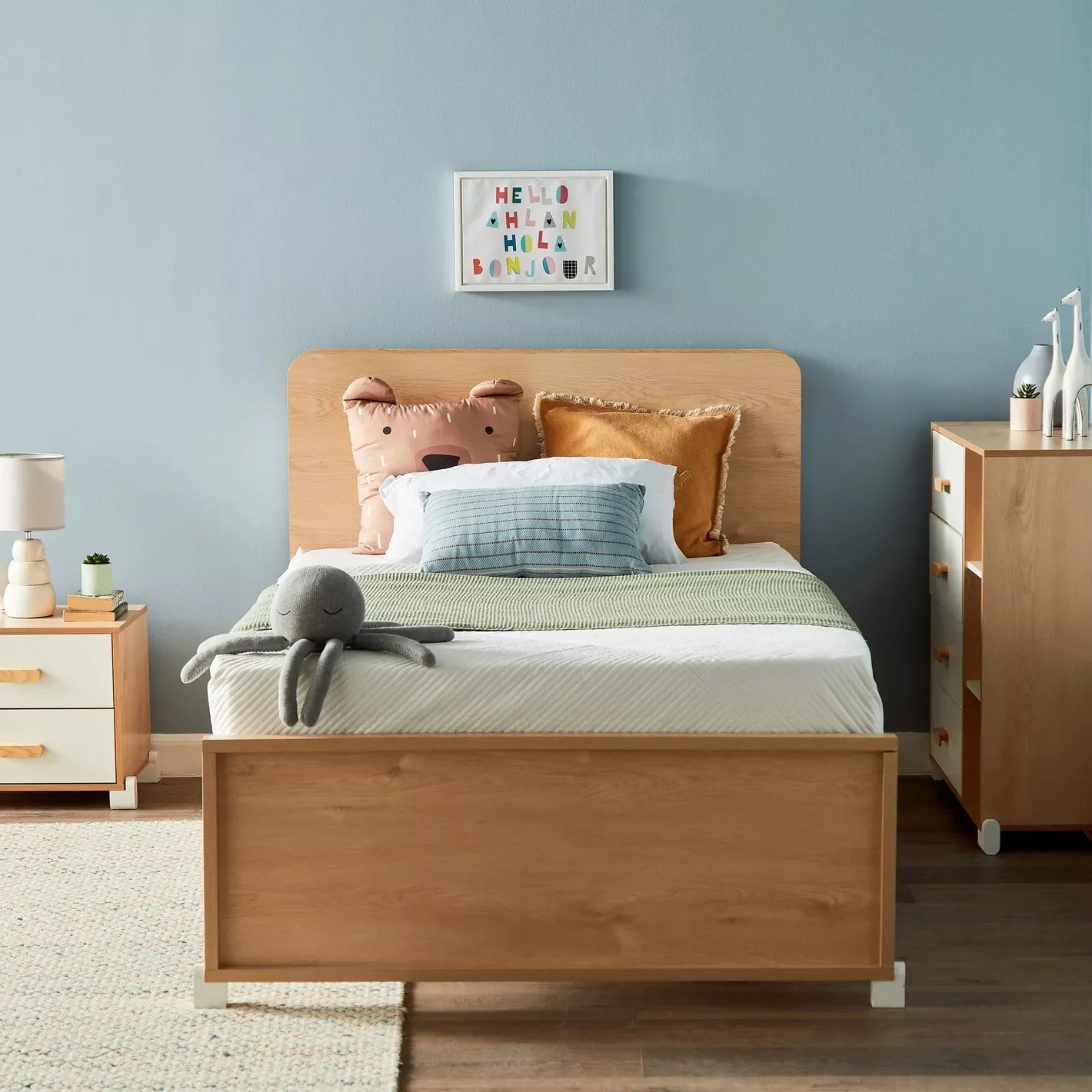 Full Bed - 120x200 CM Full-Sized Bed-GCC Home Center