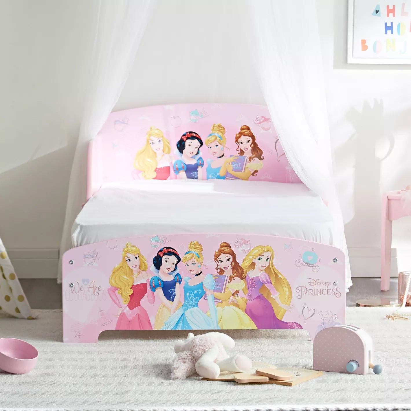 Disney Princess Toddler Bed - 70x140 cm-GCC Home Center