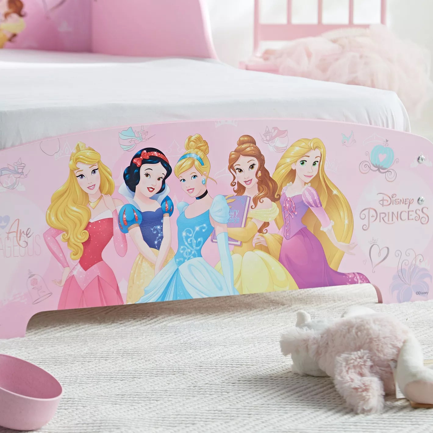 Disney Princess Toddler Bed - 70x140 cm-GCC Home Center