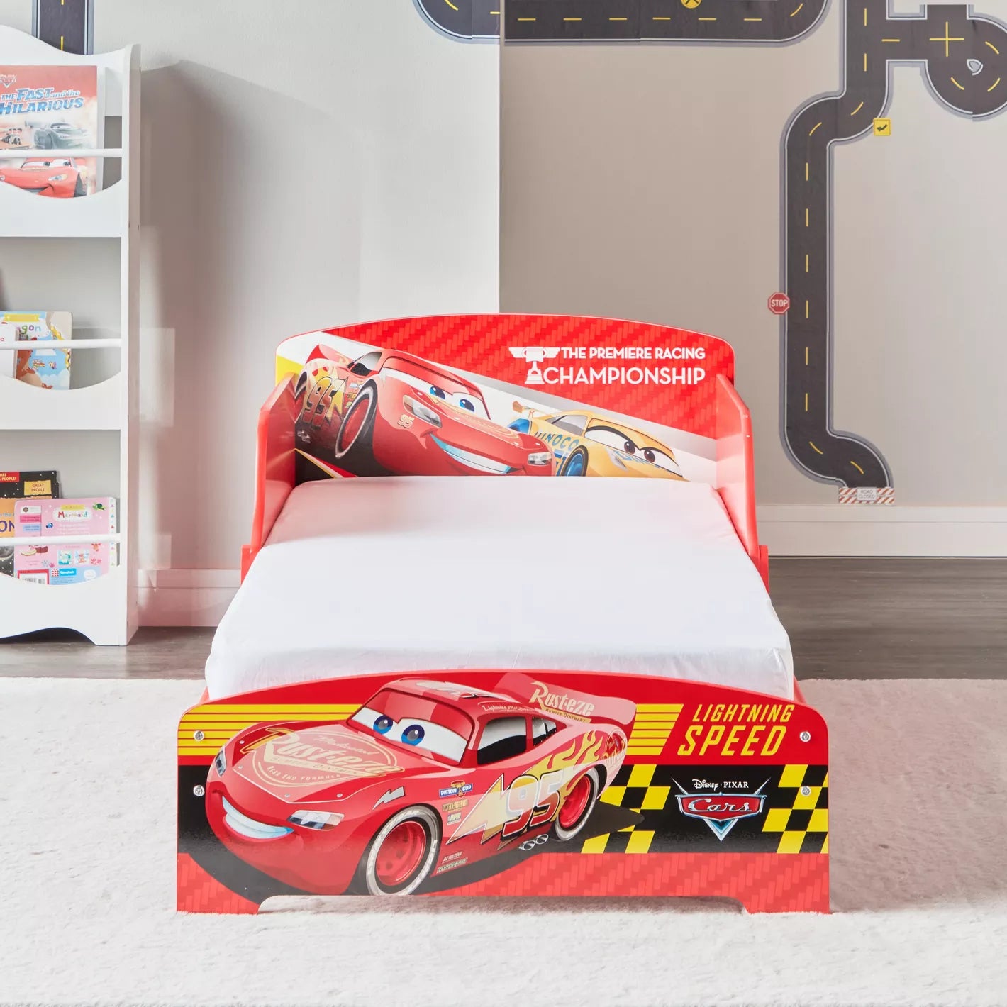 Disney Cars Toddler Bed - 70x140 cm-GCC Home Center