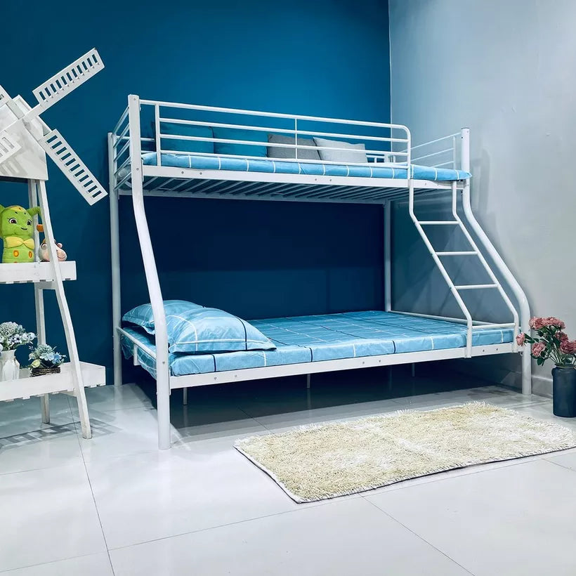 Vanilla Twin Bunk Bed - 90x200 and 140x200 cm-GCC Home Center