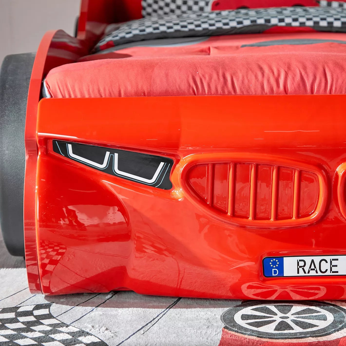 Stanley Car Bed For Kids - 90x190 cm-GCC Home Center